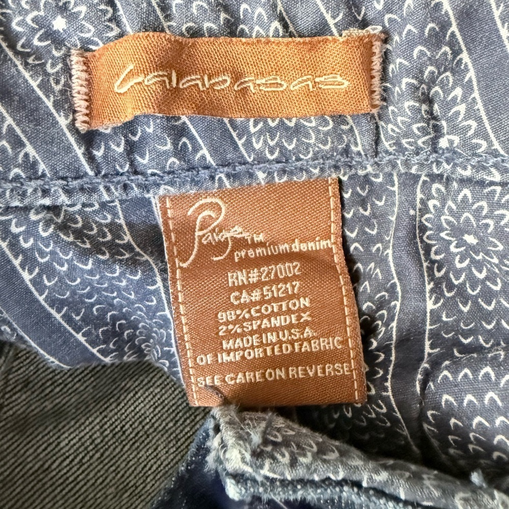 PAIGE Premium Denim Calabasas Bootcut Jeans – Size 27 - Picture 5 of 5